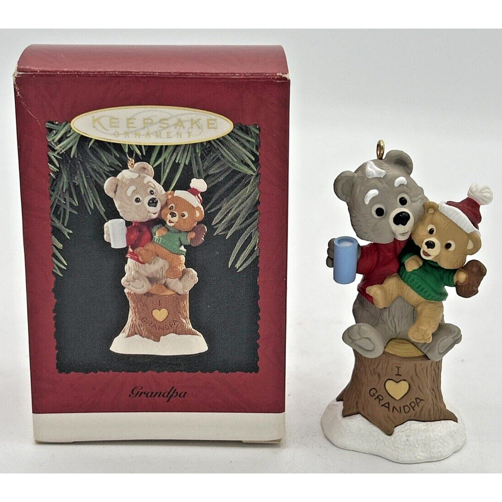 1995 Hallmark Grandpa Keepsake Ornament SKU U108